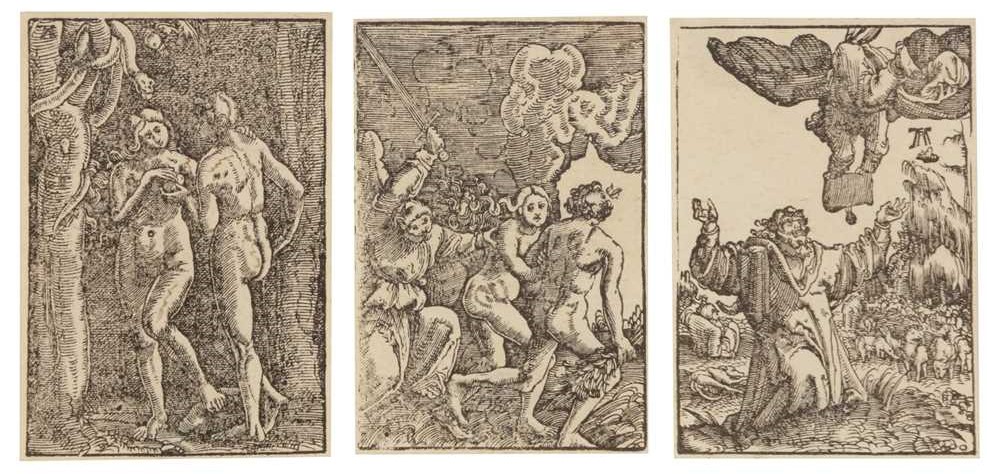 ALBRECHT ALTDORFER (REGENSBURG 1480-1538) Fall and Redemption, c. 1515