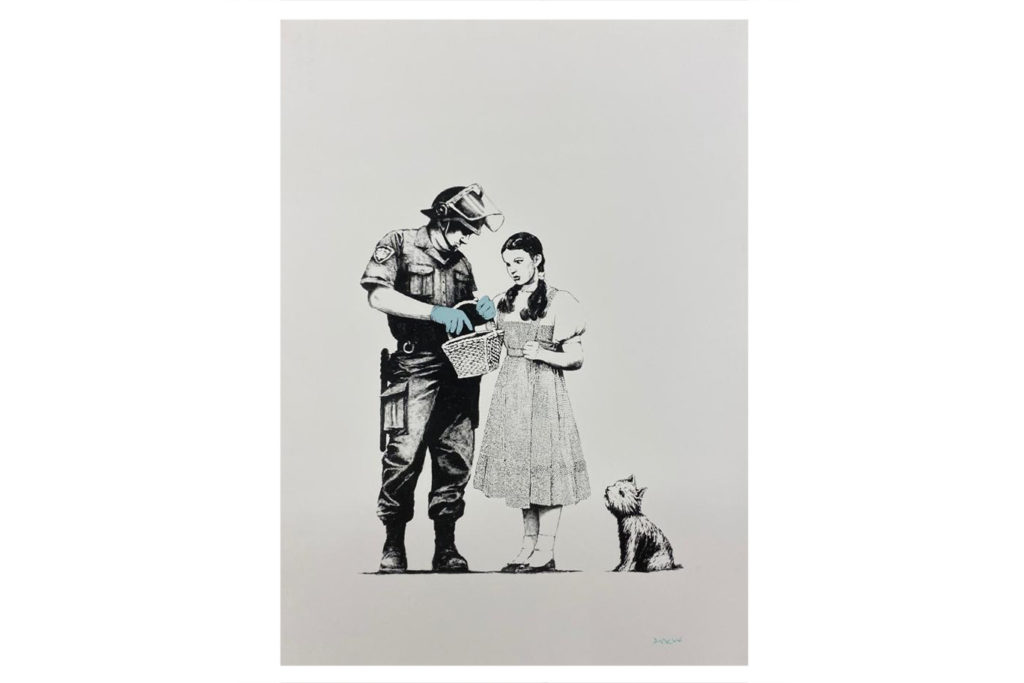 Banksy, Stop and Search