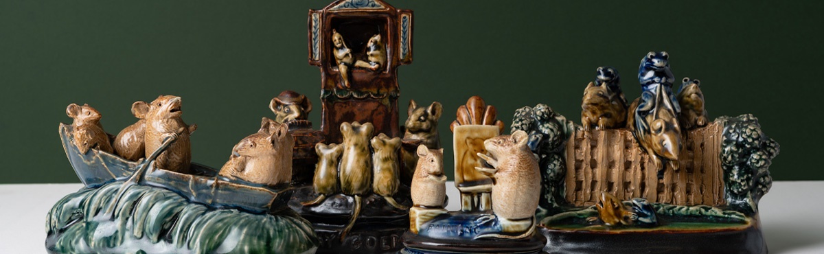 George Tinworth: A Rare Collection of Doulton Lambeth Designs