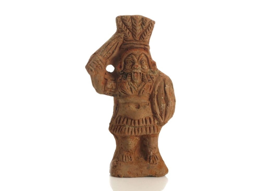 terracotta statuette egyptian amulet