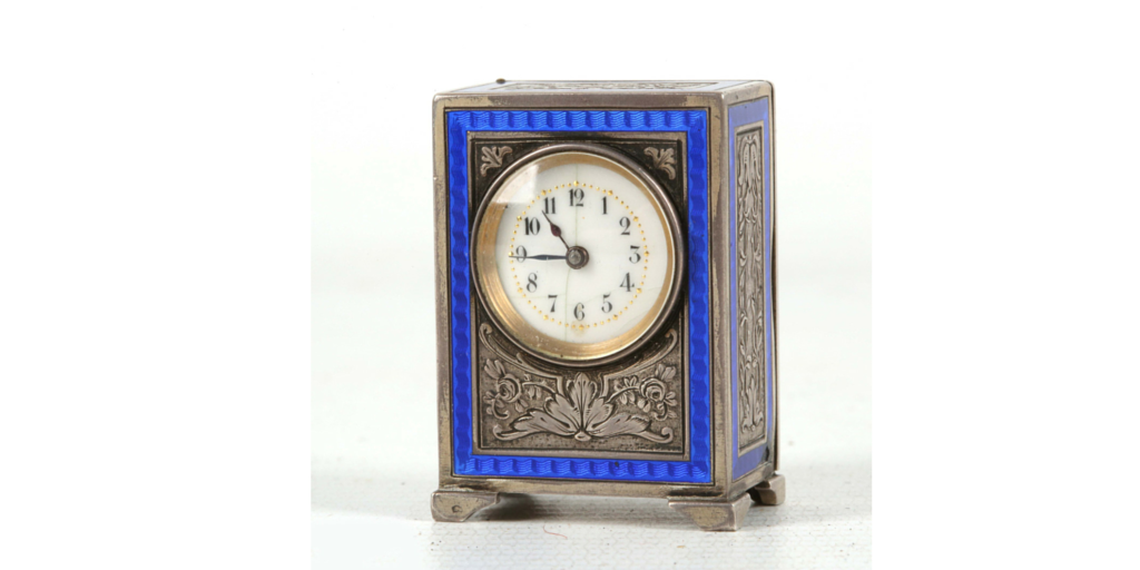 Tiffany & Co. Miniature Clock