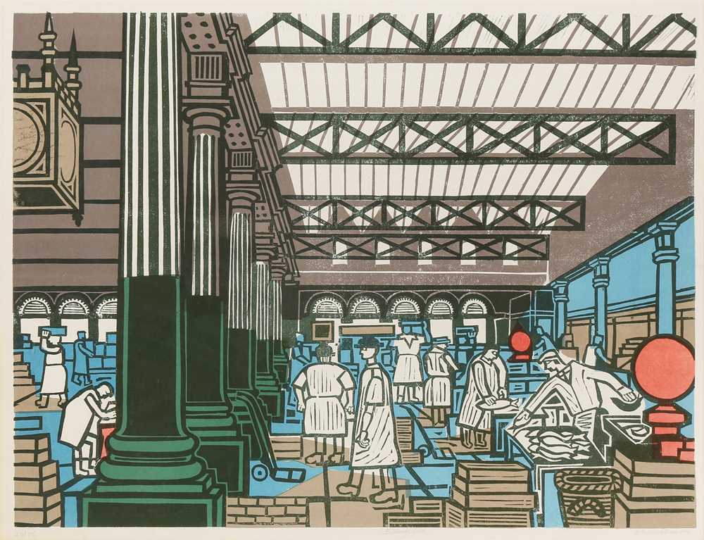 Edward Bawden C.B.E. R.A. (British, 1903-1989) Billingsgate [Greenwood MG.077]