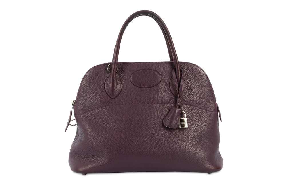 Hermes Raisin Clemence Bolide 32, c. 2007