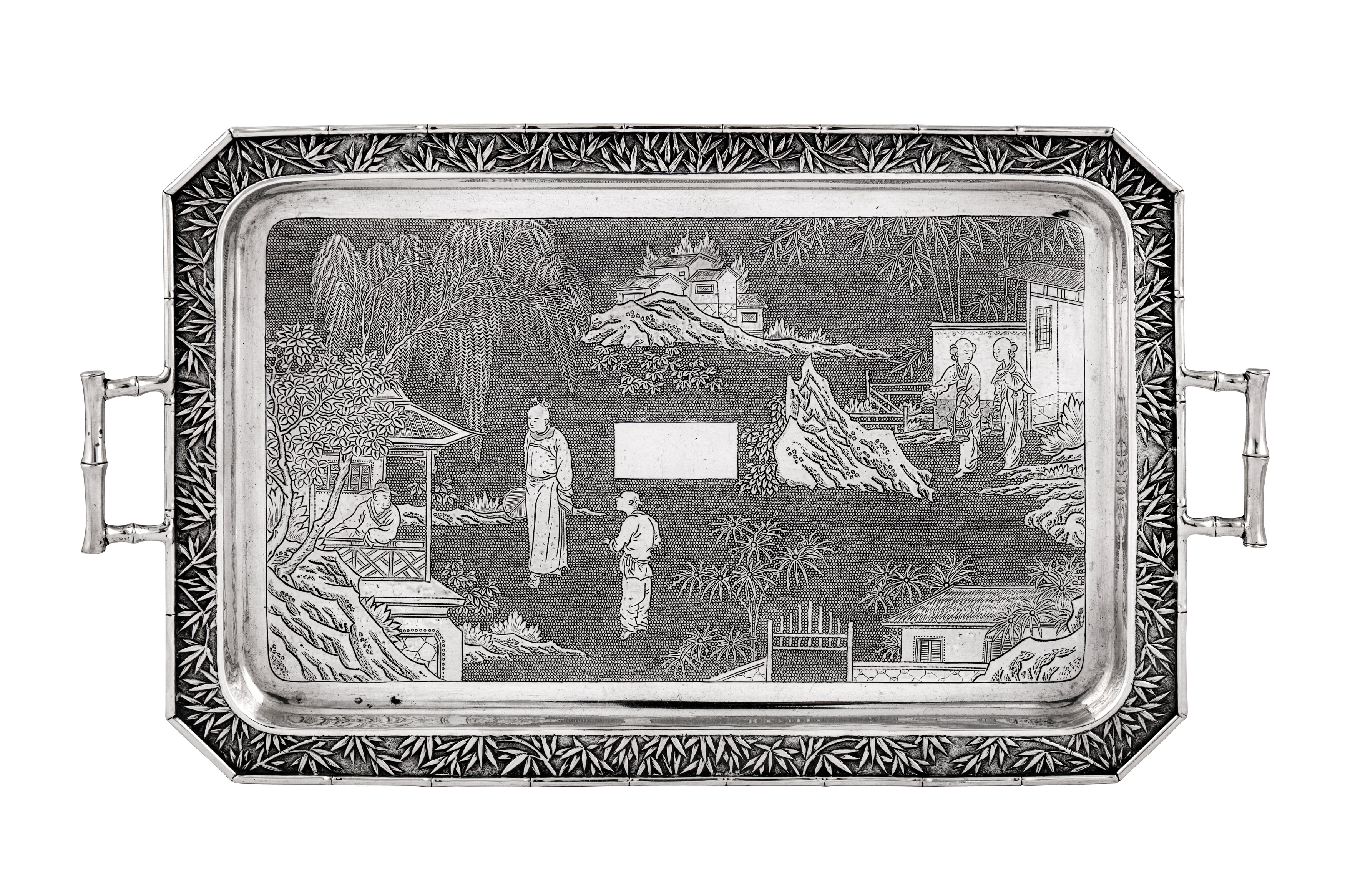 Chinese Silver tray