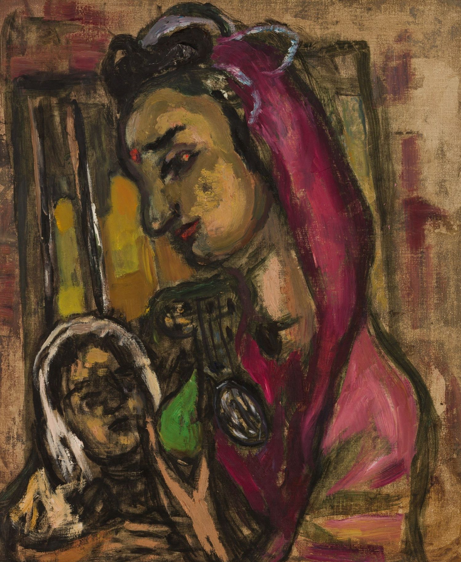 Indian Mother With Child