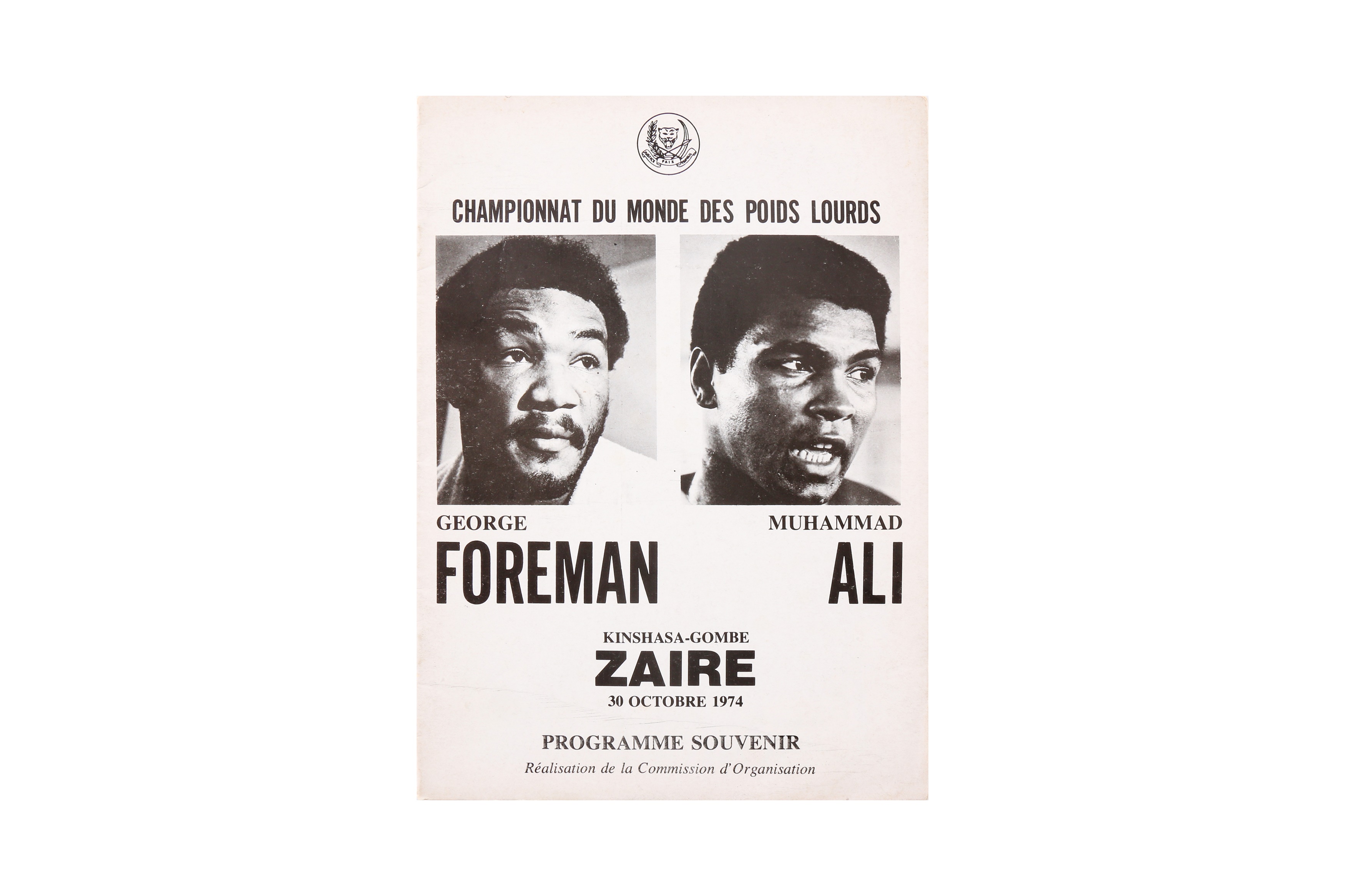 The Rumble in the Jungle.- Muhammad Ali vs George Foreman