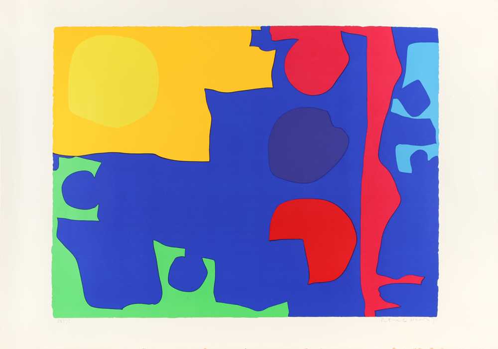 PATRICK HERON CBE (BRITISH 1920-1999) Eight Including Ultramarine