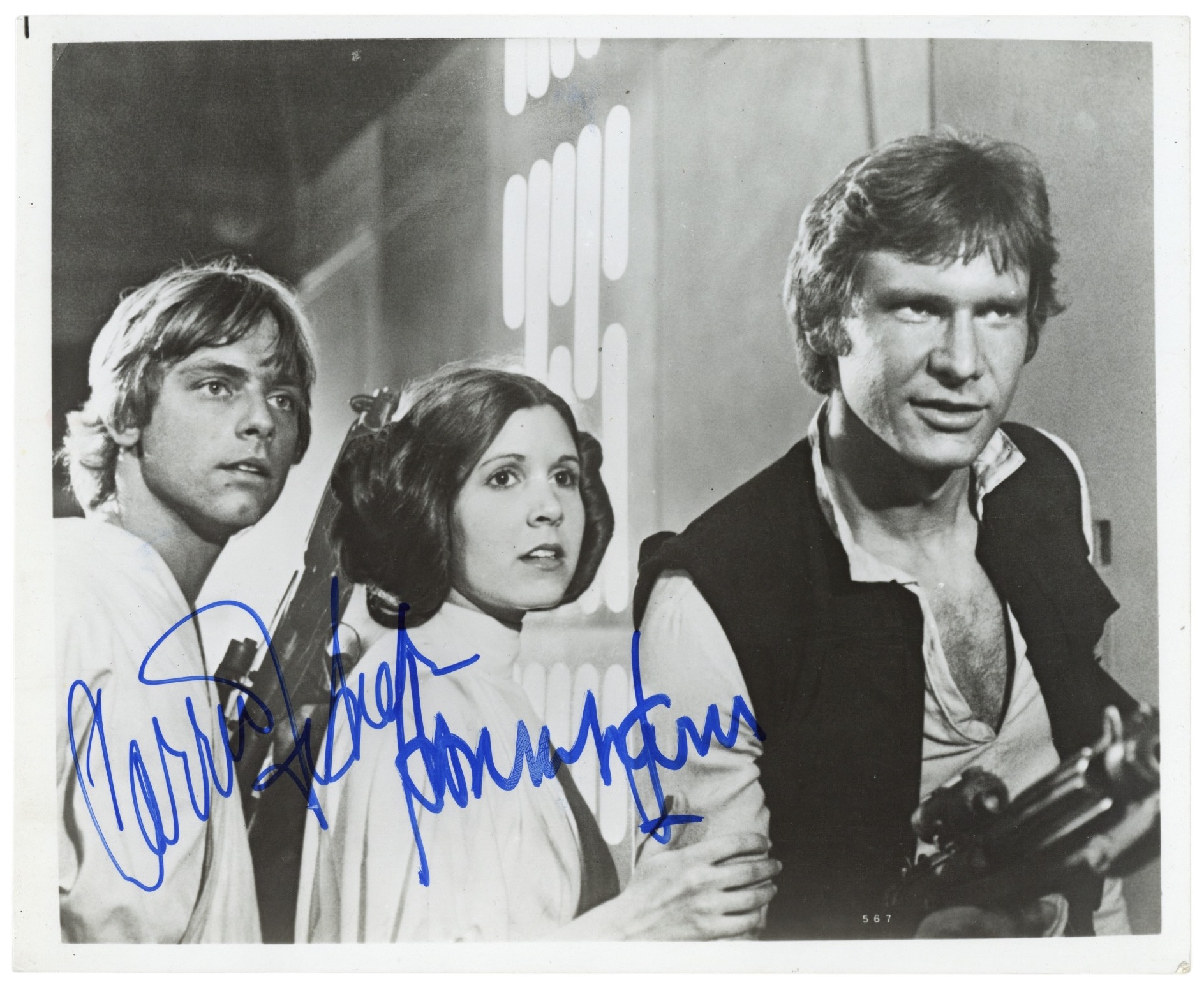 Star Wars Interest.- Carrie Fisher & Harrison Ford