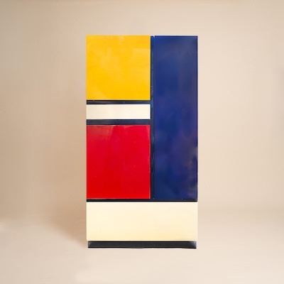Koni Ochsner (1933-1995) for Röthlisberger Collection 'Mondrian' cabinet