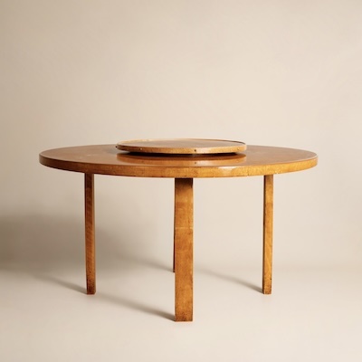  Lot 158 - Alvar Aalto (Finnish 1898-1976) for ArtekLot 158 - Alvar Aalto (Finnish 1898-1976) for ArtekLot 158 - Alvar Aalto (Finnish 1898-1976) for ArtekLot 158 - Alvar Aalto (Finnish 1898-1976) for Artek Alvar Aalto (Finnish 1898-1976) for Artek Table 91 with Lazy Susan