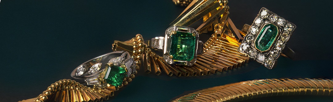 Collection emerald Jewellery 