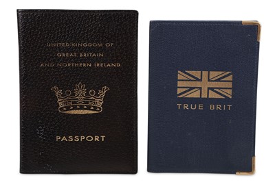 Lot 11 - Two Smythson Leather Passport Covers, to...