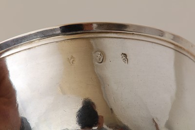 Lot 86 - A rare George II Irish sterling silver sugar...