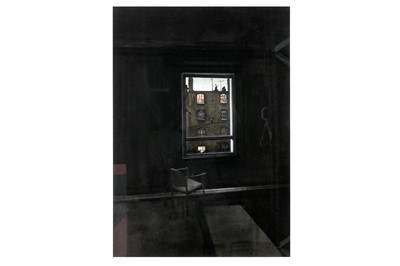 Lot 647 - Frank Laws (British)  'His Window'  2010  Ink,...