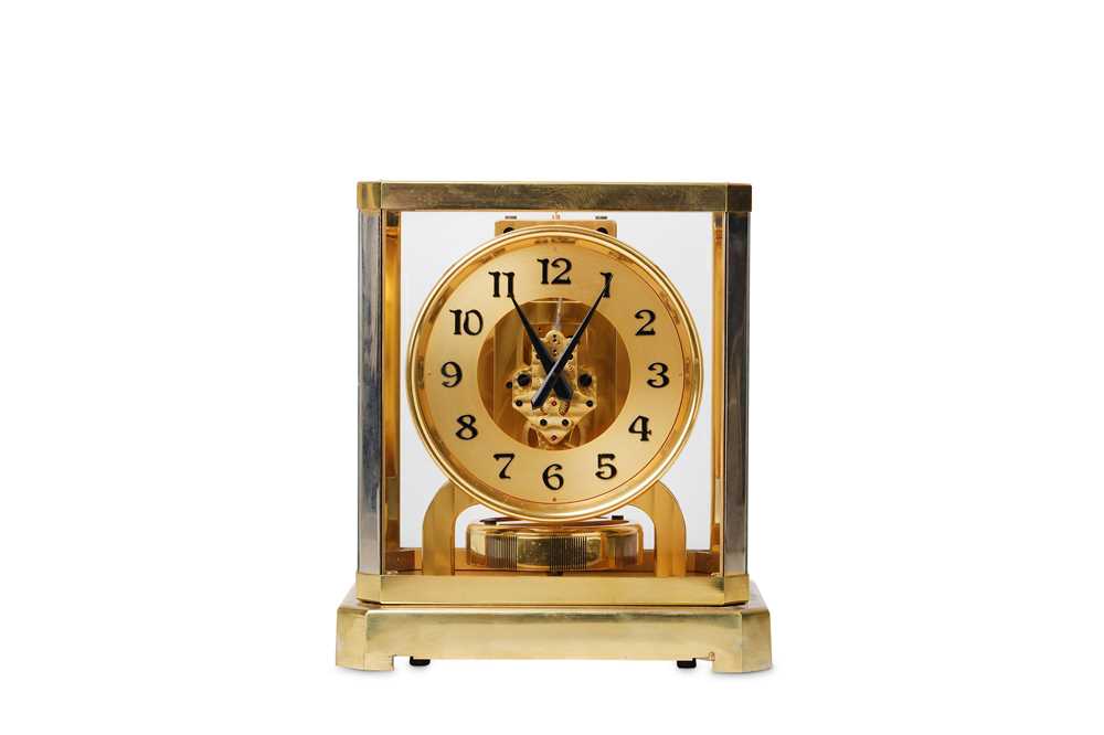Lot 18 - A RARE EARLY JAEGER LECOULTRE LACQUERED BRASS...