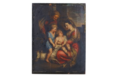 Lot 56 - AFTER SIR PETER PAUL RUBENS  Madonna and child...