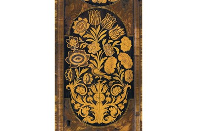 Lot 2 - A RARE LATE 17TH CENTURY WALNUT FLORAL...