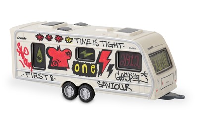 Lot 529 - Sickboy (British) 'Time is Tight' Hand-painted...