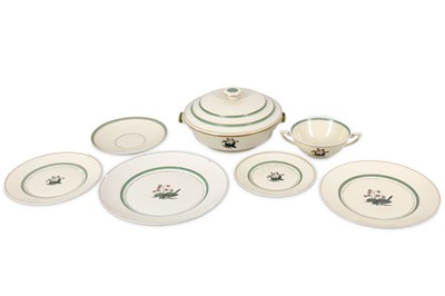 Lot 135 - A large Royal Copenhagen dinner service in the...