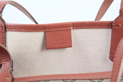 Lot 187 - Gucci GG Star Supreme Canvas Tote, Guccissima...
