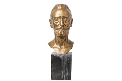 Lot 221 - OSKAR GARVENS (GERMAN, 1874-1951): A BRONZE...