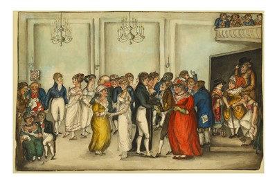 Lot 376 - Cruikshank (George), attributed to.- An...