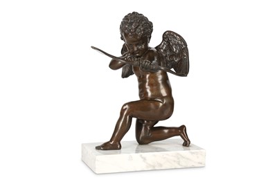 Lot 138 - A FINE 19TH CENTURY FRENCH BRONZE FIGURE OF...