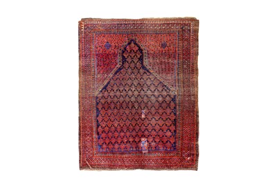 Lot 33 - AN ANTIQUE BALOUCH PRAYER RUG, NORTH-EAST...