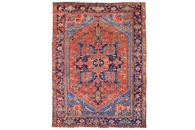 Lot 41 - AN ANTIQUE HERIZ CARPET, NORTH-WEST PERSIA...