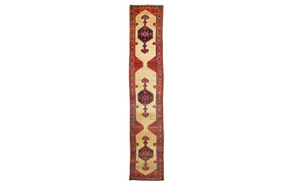 Lot 151 - AN ANTIQUE SERAB RUNNER, NORTH-WEST PERSIA...