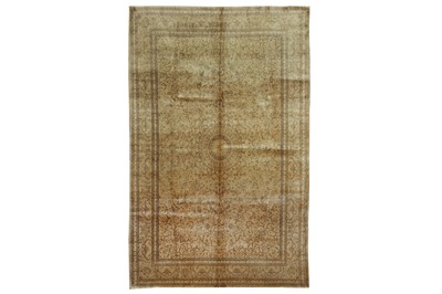 Lot 166 - AN EXTREMELY FINE SIGNED SILK QUM CARPET,...