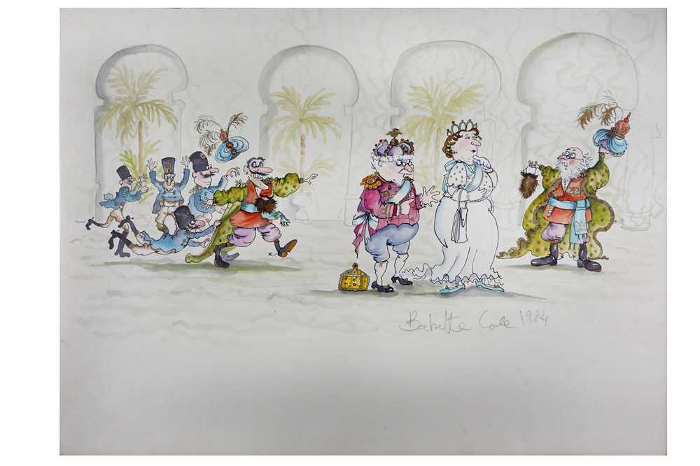 Lot 370 - Cole (Babette) ARR Two illustrations for Jay...