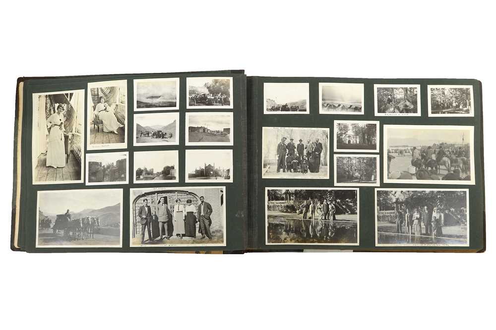 Lot 77 - Three family photograph albums, c. 40 pp. each,...