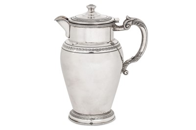 Lot 329 - A 20th century Greek sterling silver jug,...