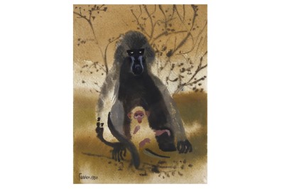 Lot 113 - MARY FEDDEN, R.A. (1915-2012) Mother and child...