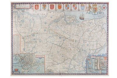 Lot 467 - Speed (John)  Kent with her cities and Earles...