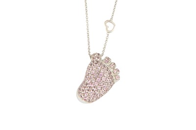 Lot 33 - A gem-set 'Orme' pendant necklace, by Pasquale...