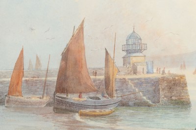 Lot 106 - JOHN CLARKSON UREN (BRITISH 1845-1932) Beached...