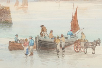 Lot 106 - JOHN CLARKSON UREN (BRITISH 1845-1932) Beached...