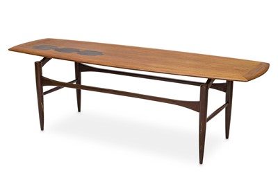 Lot 703 - A Dutch mid 20th Century teak coffee table...