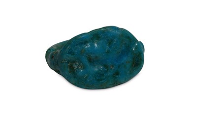 Lot 15 - AN EGYPTIAN GLAZED COMPOSITION RING Circa 1st...