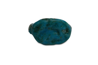 Lot 15 - AN EGYPTIAN GLAZED COMPOSITION RING Circa 1st...
