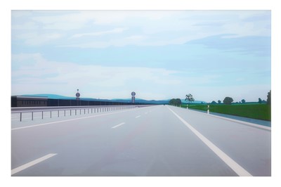 Lot 701 - Julian Opie (British) 'Radio Wind Tyres' ...