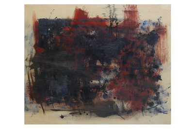 Lot 763 - William Johnstone (Scottish) 'Abstract' Oil on...