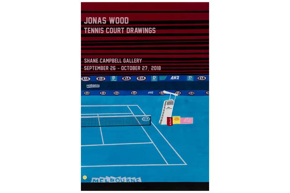 Lot 749 - Jonas Wood (American, after) 'Tennis Court...