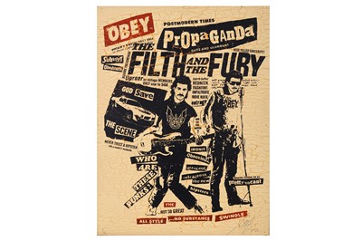 Lot 534 - Shepard Fairey (American) 'The Filth and the...