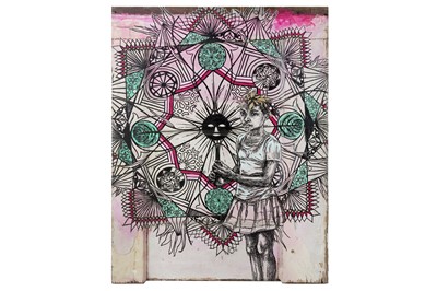 Lot 666 - Swoon (American) 'Edline 04' 2018 Unique...