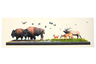 Lot 632 - Josh Keyes (American b.1969) 'Sowers' 2012...