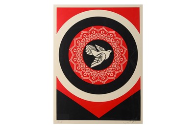 Lot 549 - Shepard Fairey (American), 'Obey Peace Dove...