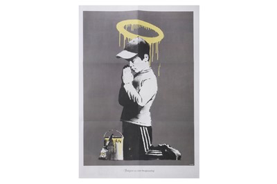 Lot 607 - Banksy (after) 'Forgive Us Our Trespassing'...